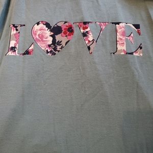 Green/Blue Torrid Top